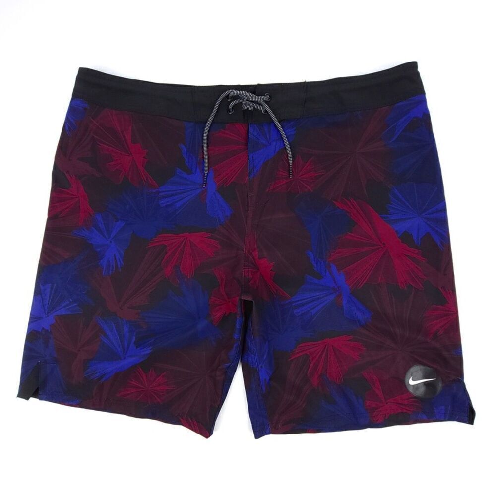 NEW Nike Global Camo Vital 9" Board Shorts Unlined Swim Trunks Mens 38 90's Y2k‎
